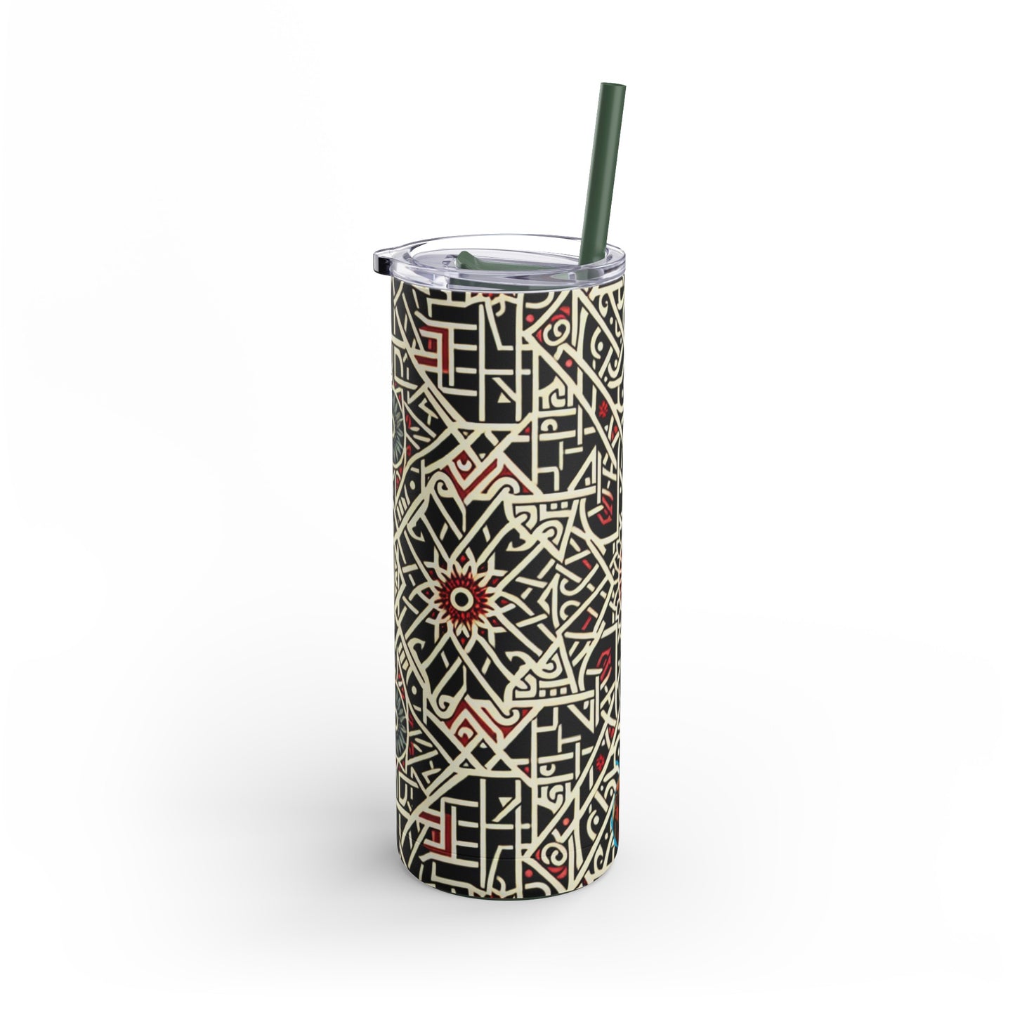 Geometric Arabesque Tumbler
