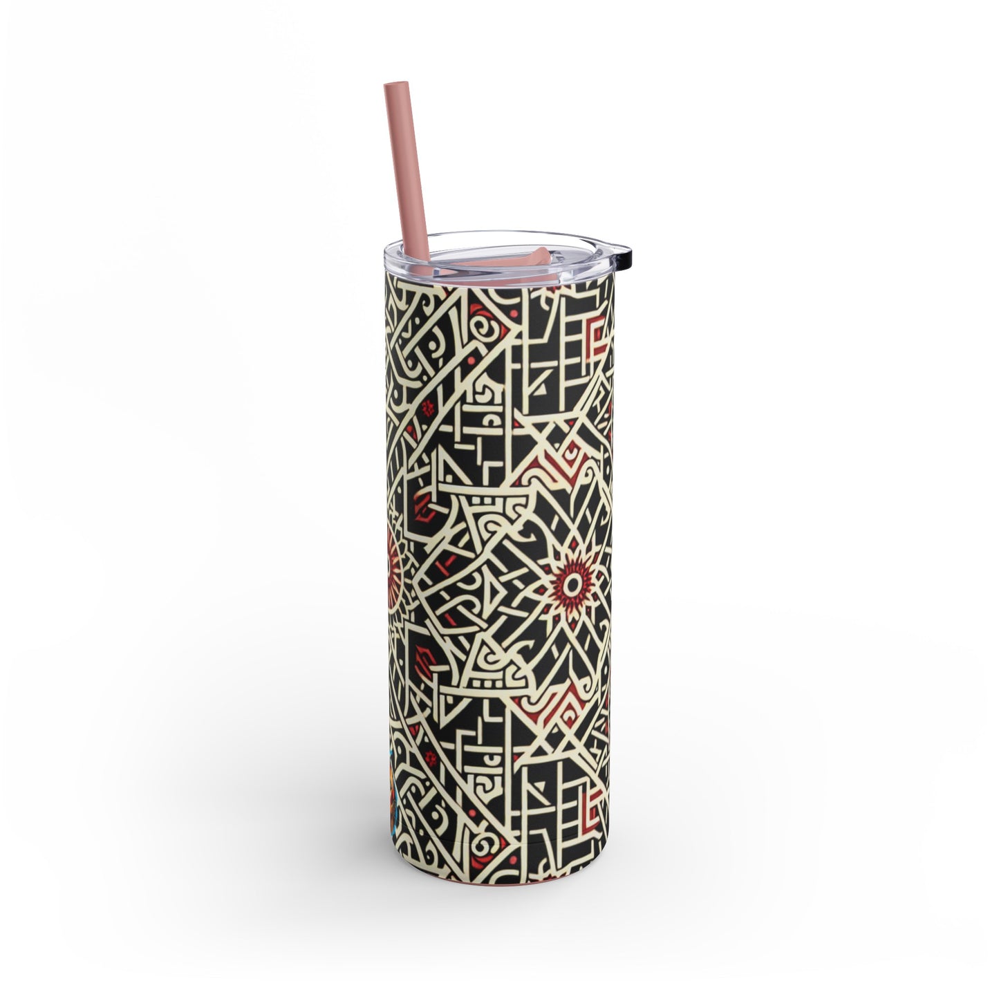 Geometric Arabesque Tumbler