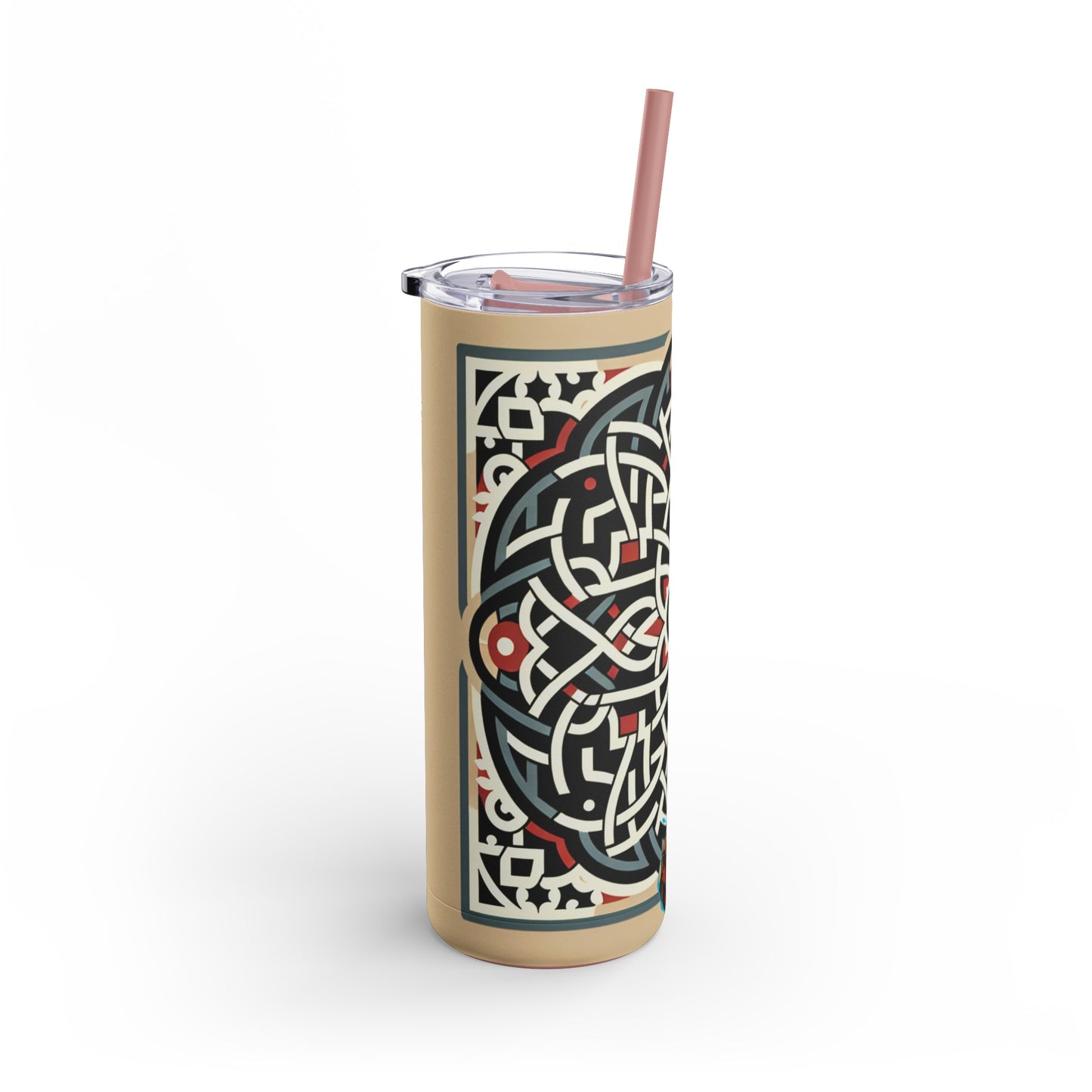 Geometric Elegance Tumbler