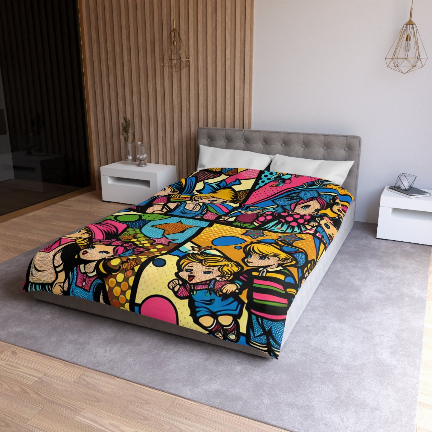 Aurelia VanDoren - Microfiber Duvet Cover