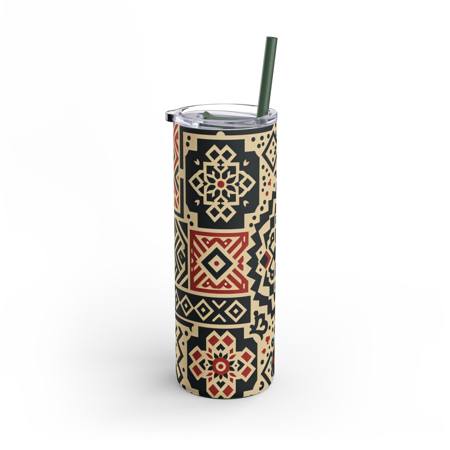 Tribal Pattern Insulated Tumbler