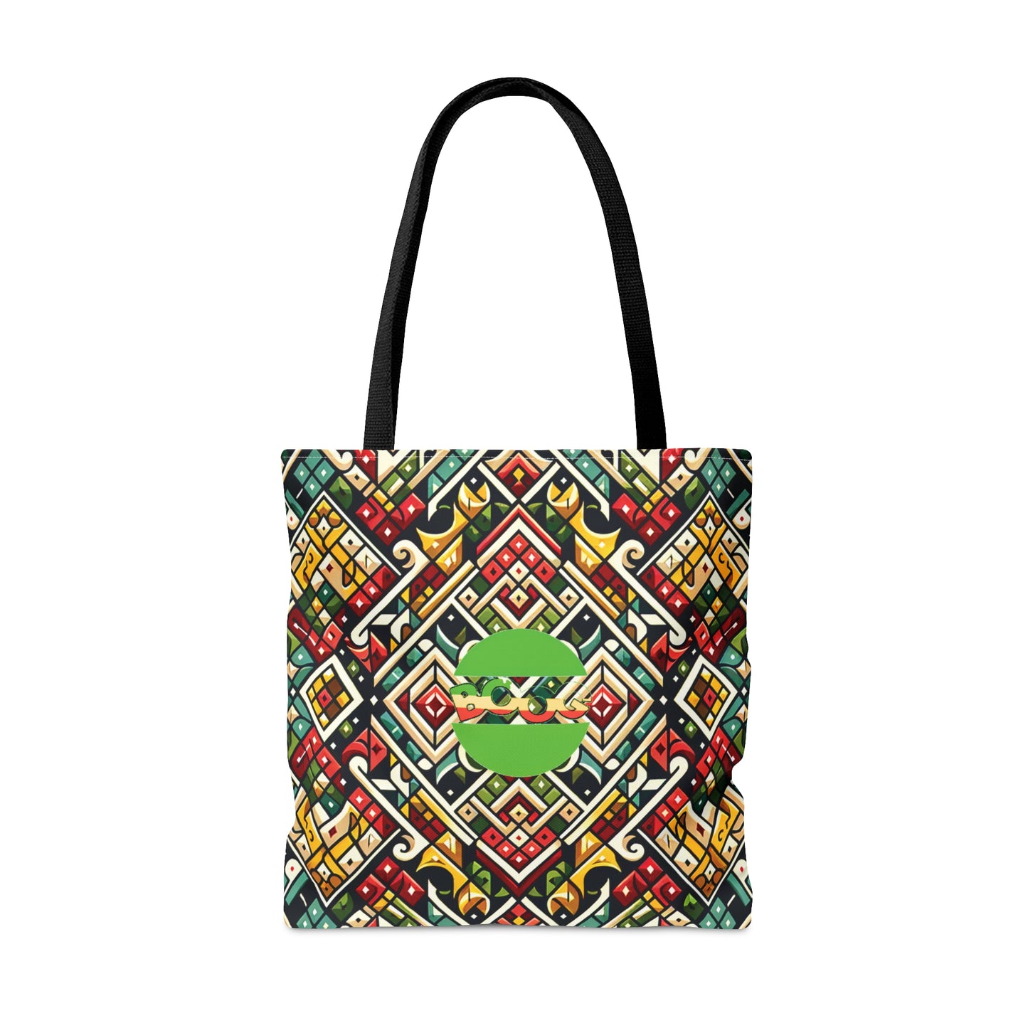 Vibrant Geometric Mosaic Tote Bag