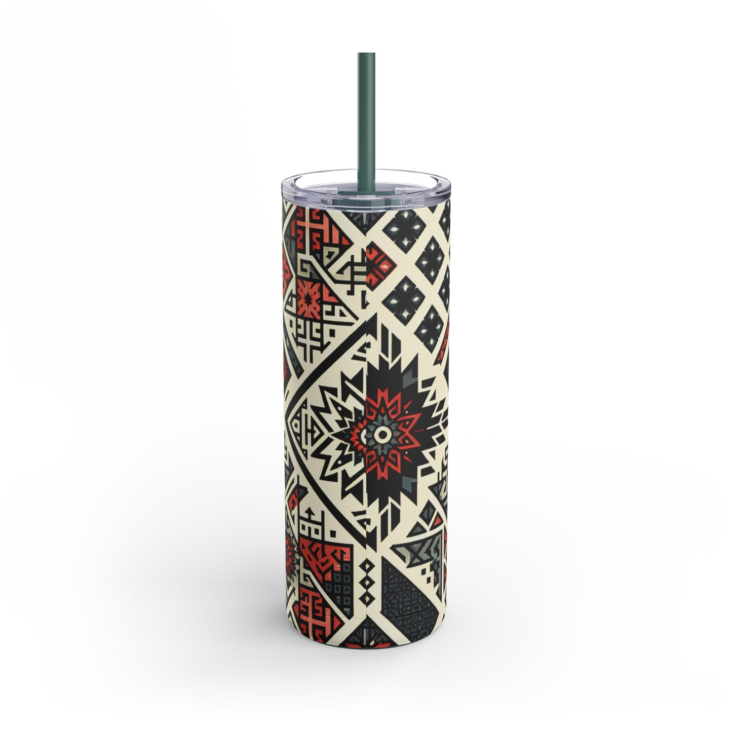 Tribal Pattern Insulated Tumbler
