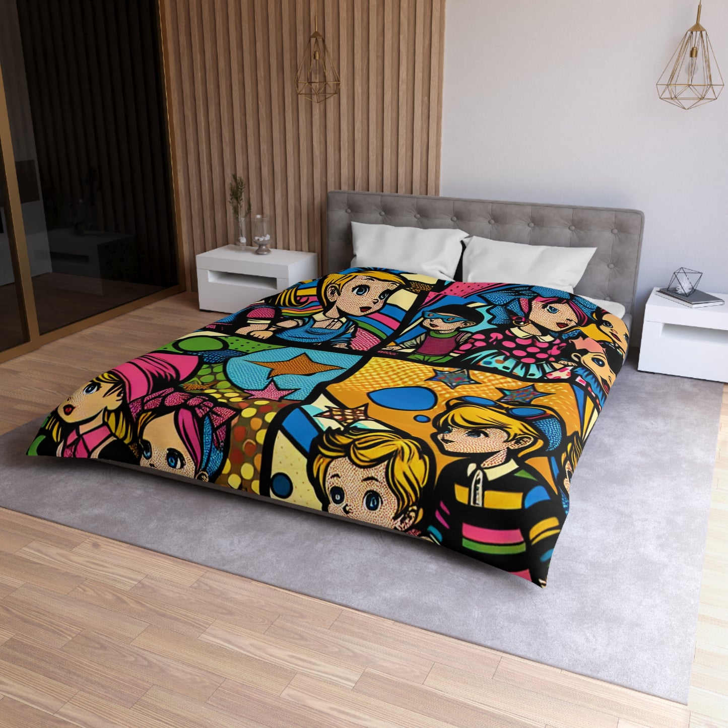 Aurelia VanDoren - Microfiber Duvet Cover