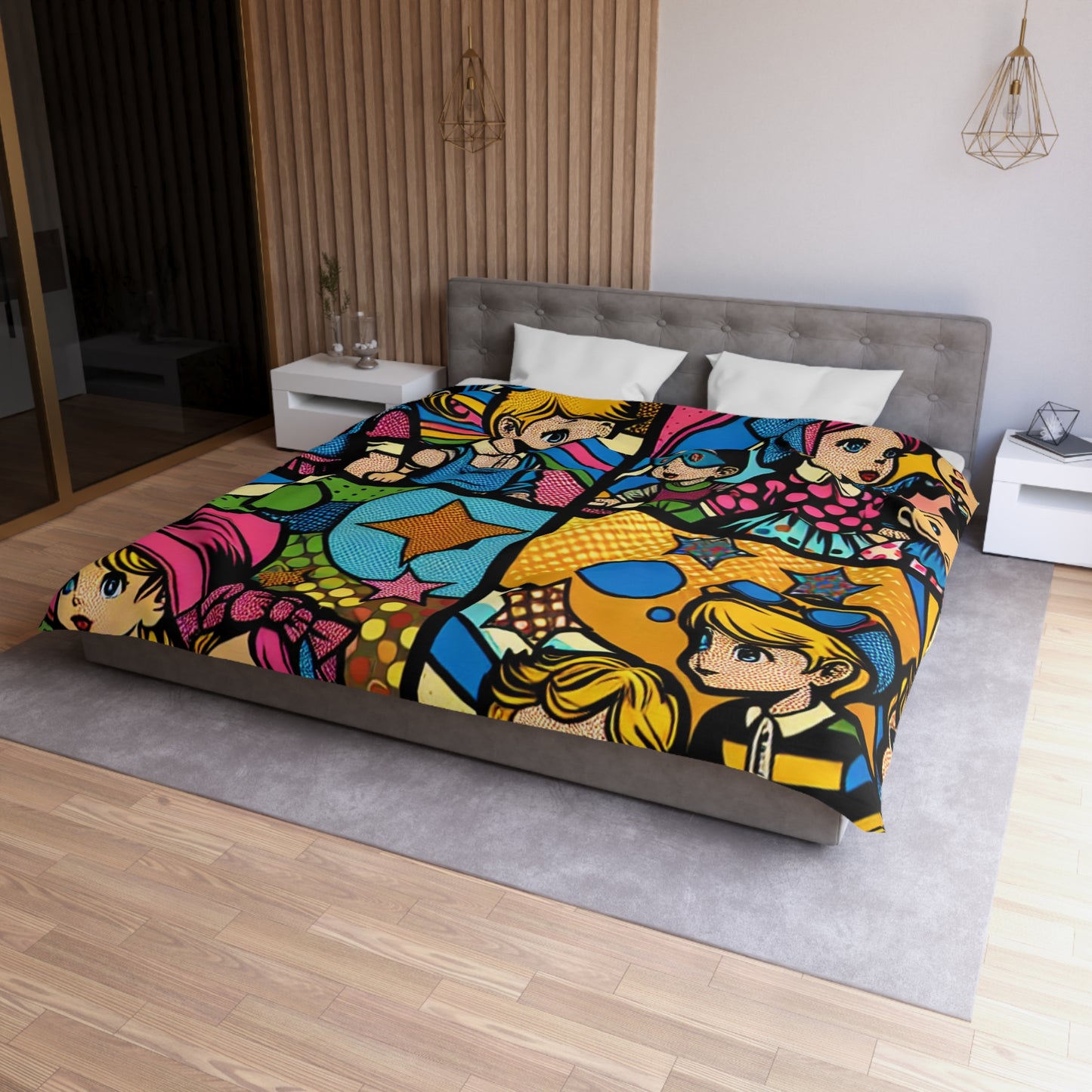 Aurelia VanDoren - Microfiber Duvet Cover