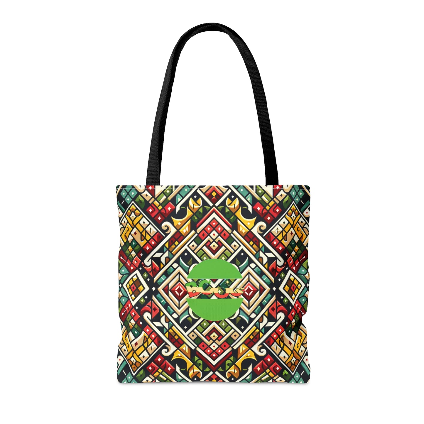 Vibrant Geometric Mosaic Tote Bag