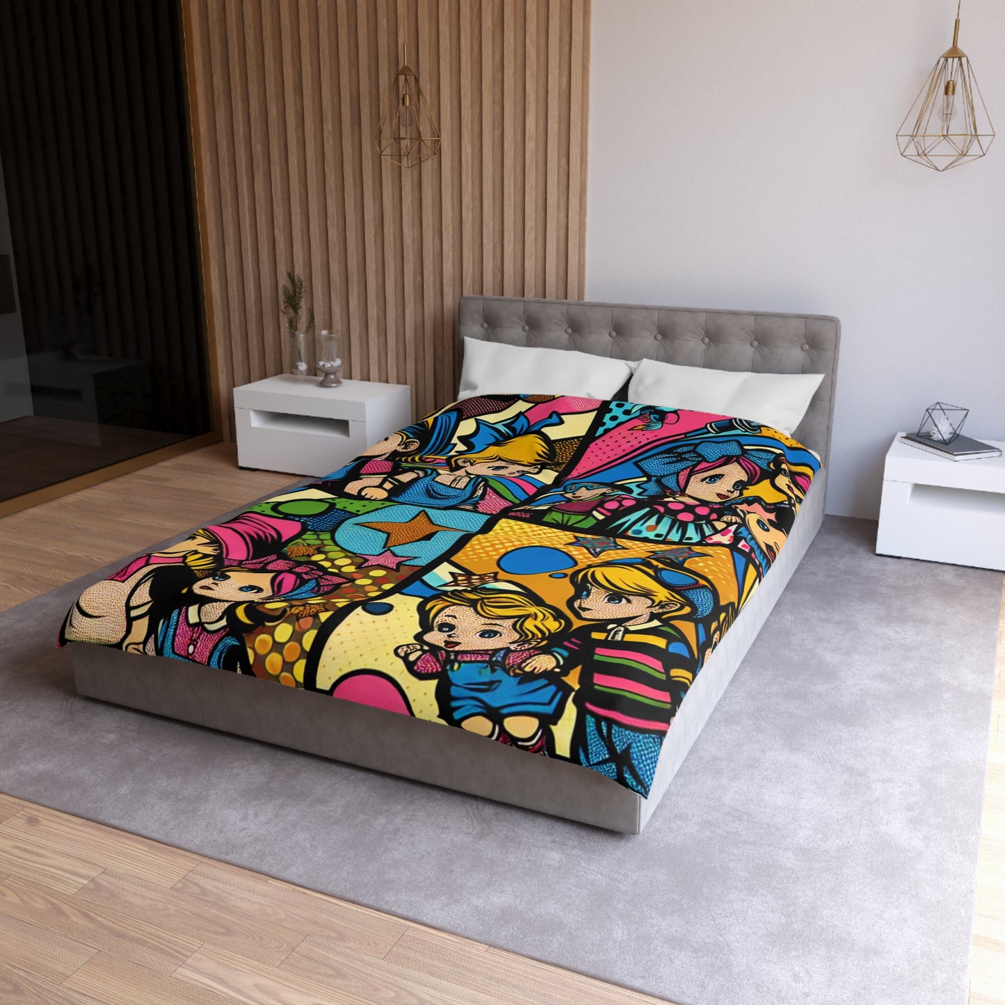 Aurelia VanDoren - Microfiber Duvet Cover