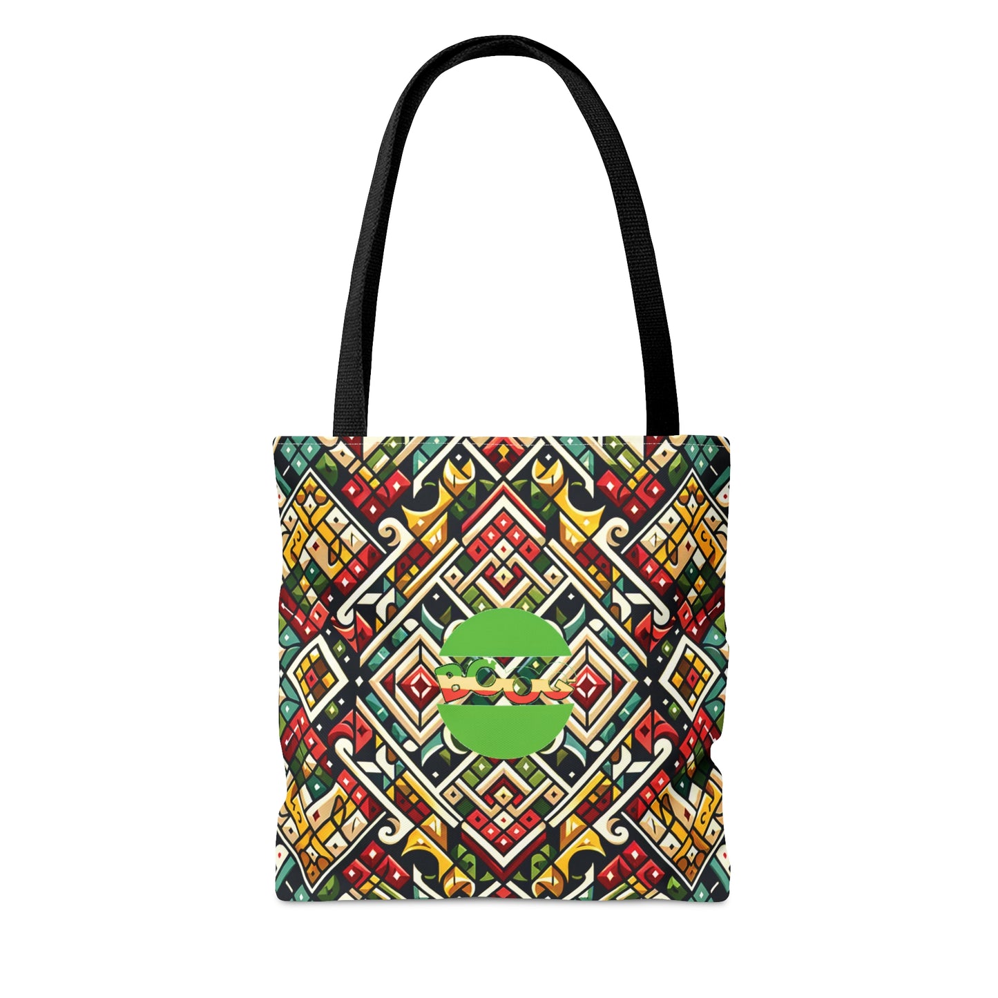 Vibrant Geometric Mosaic Tote Bag