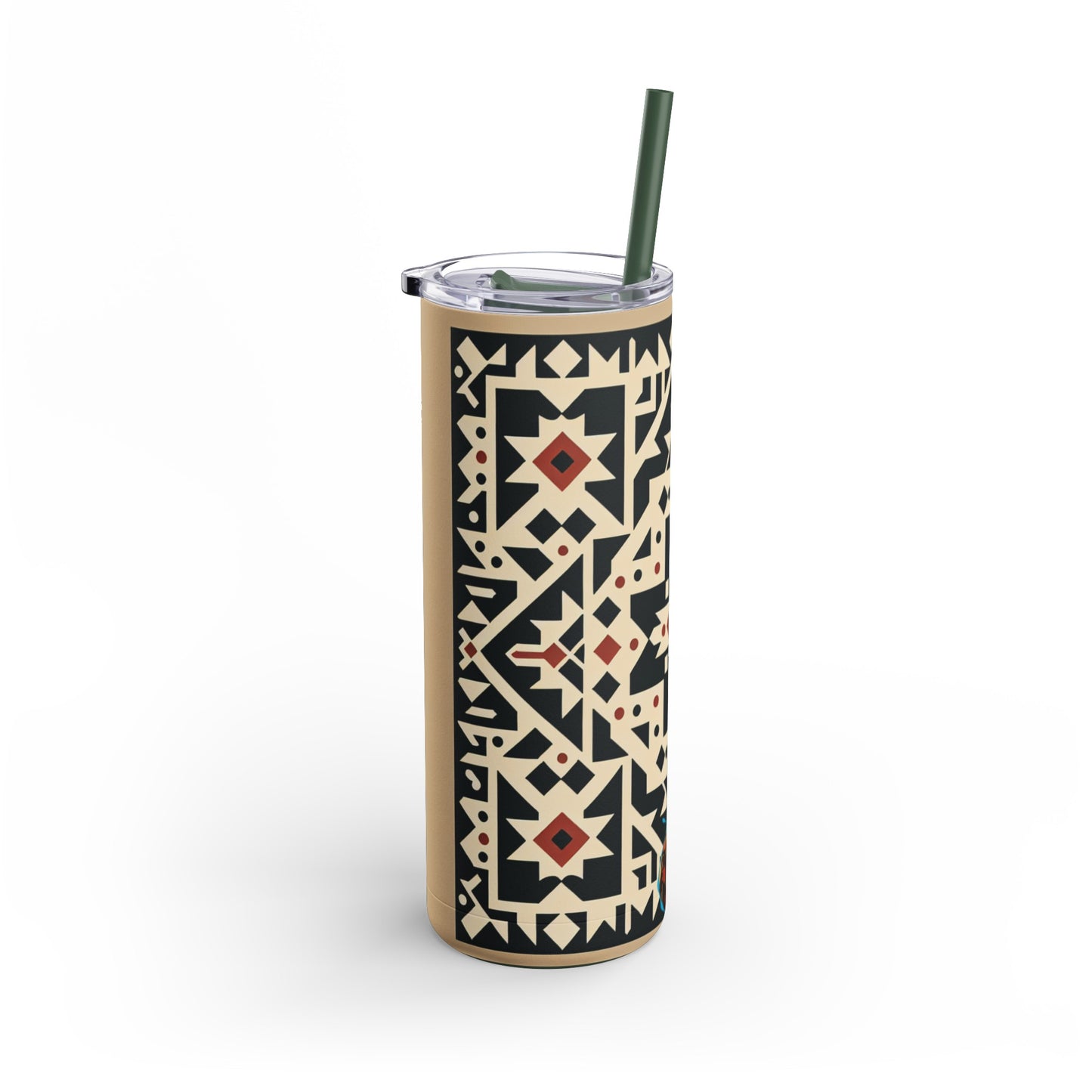 Tribal Pattern Insulated Tumbler