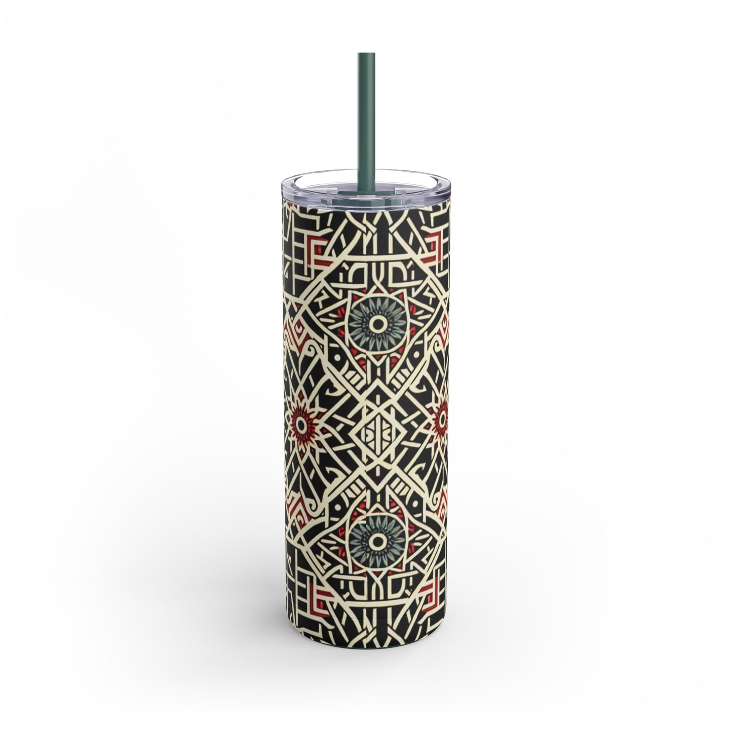 Geometric Arabesque Tumbler