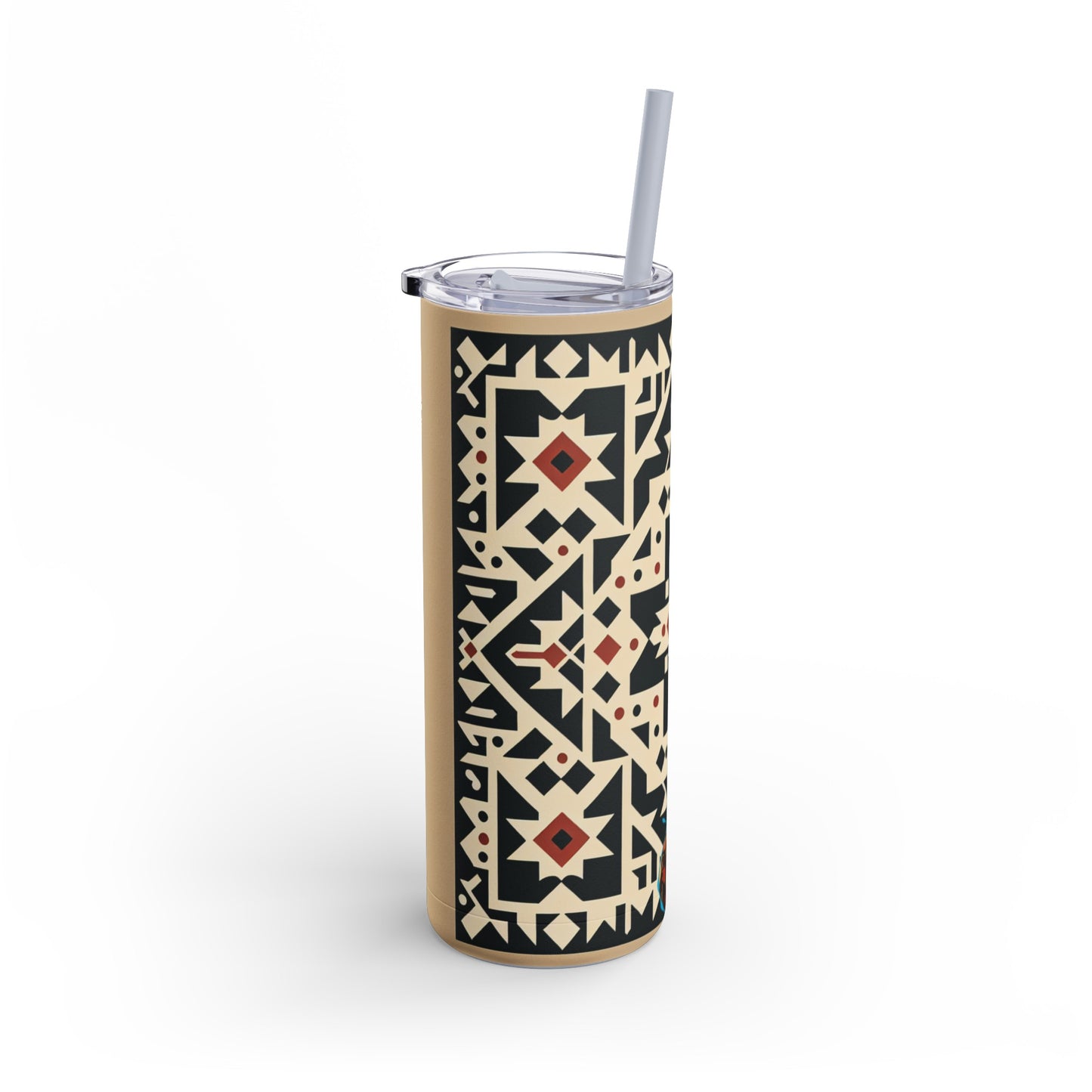 Tribal Pattern Insulated Tumbler