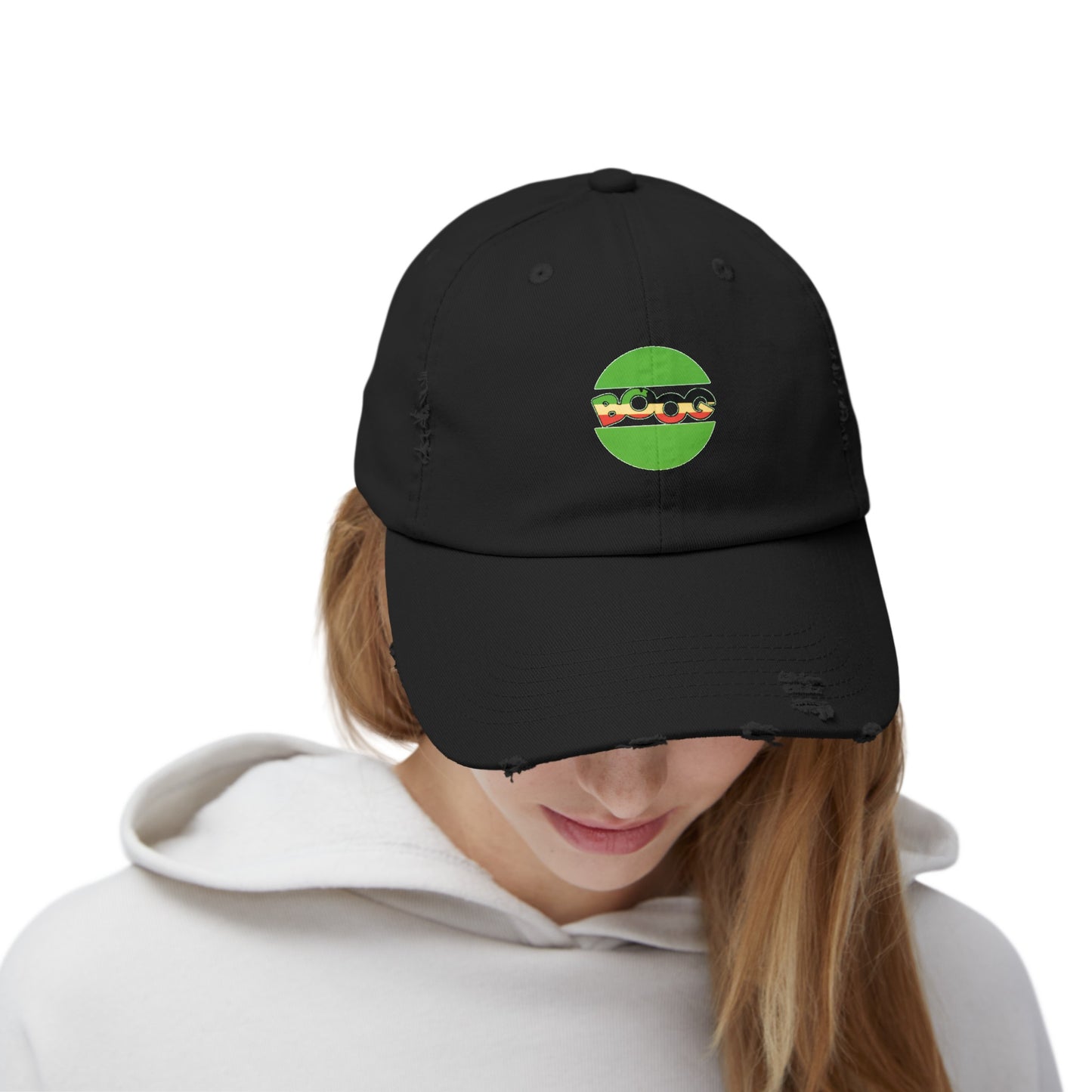 BOOG Unisex Distressed Cap