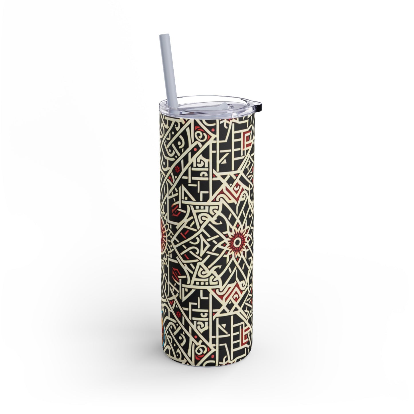 Geometric Arabesque Tumbler