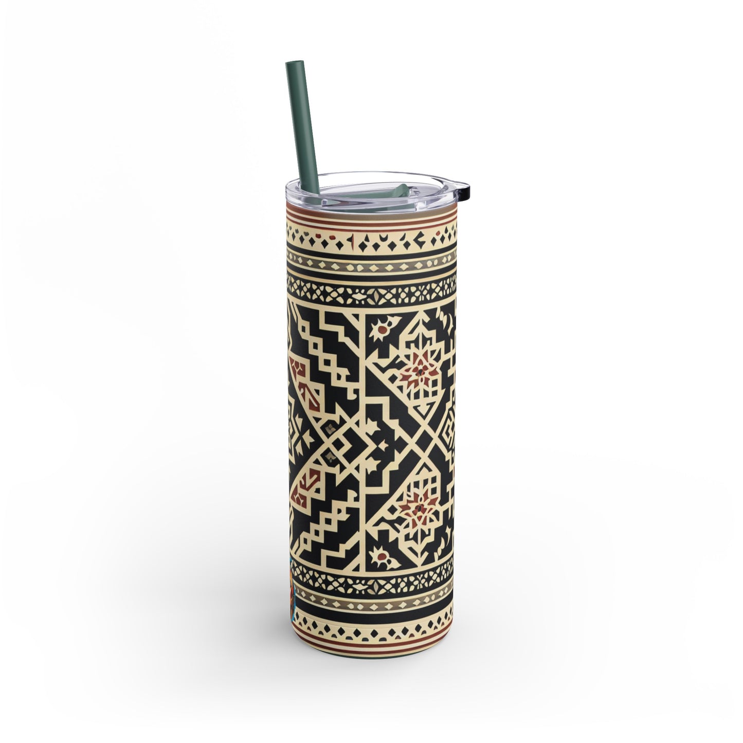Tribal Pattern Insulated Tumbler