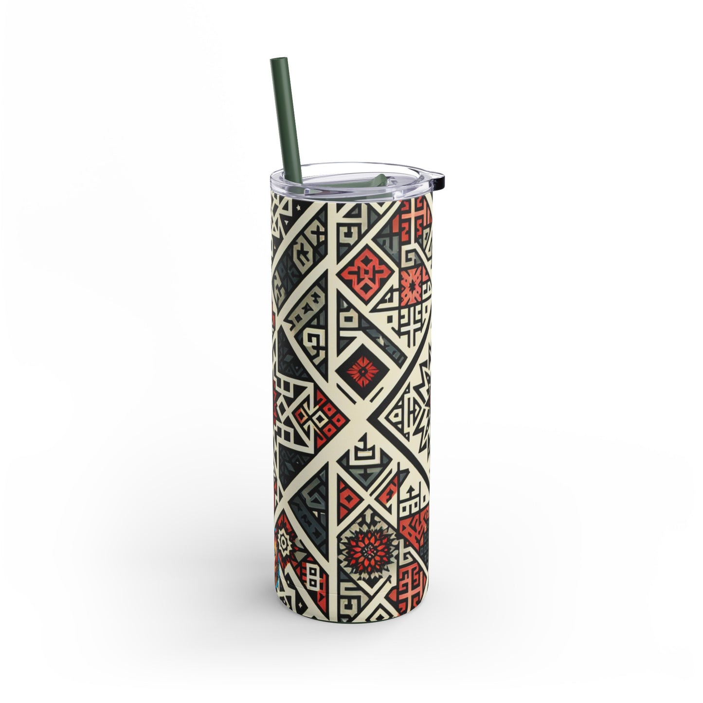 Tribal Pattern Insulated Tumbler