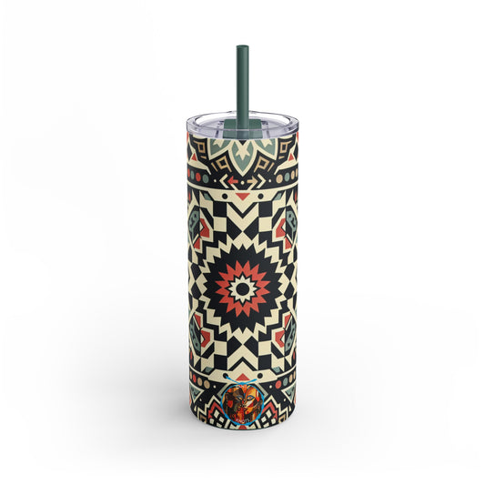 Tribal Pattern Insulated Tumbler