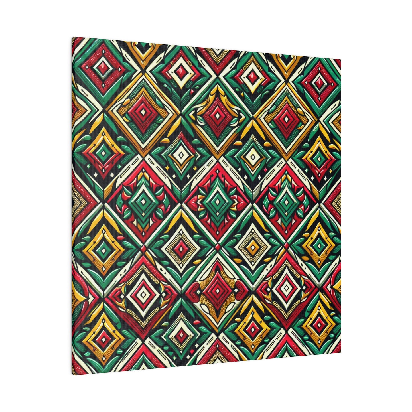 Tribal Geometric Canvas - Canvas