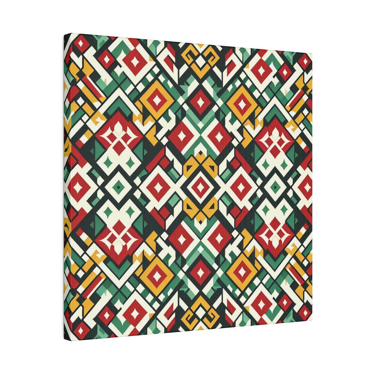 Vibrant Geometric Canvas Art - Canvas