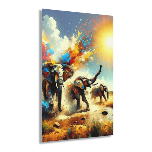 "Elephants' Dust Dance" by Githinji Kamau