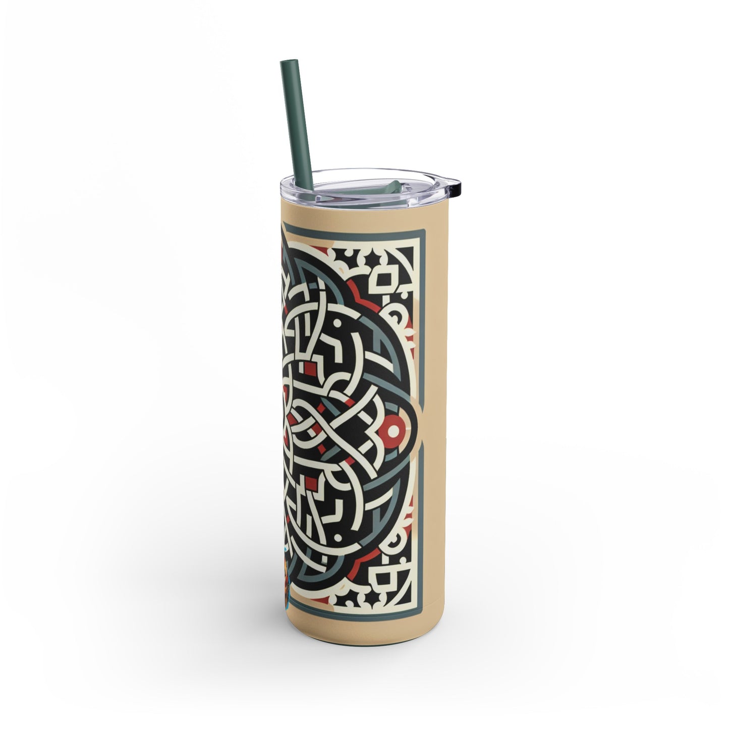 Geometric Elegance Tumbler