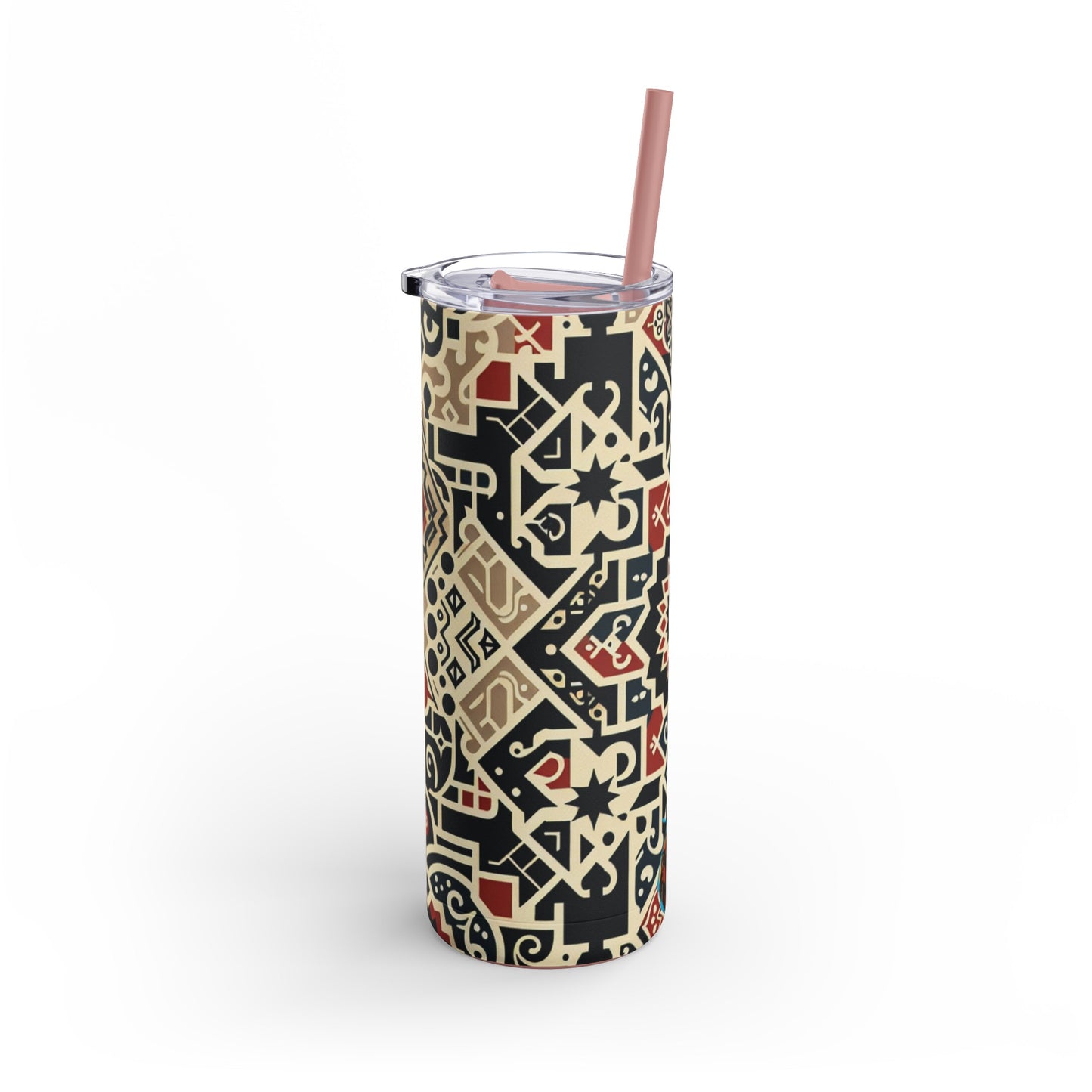 Mosaic Pattern Travel Tumbler