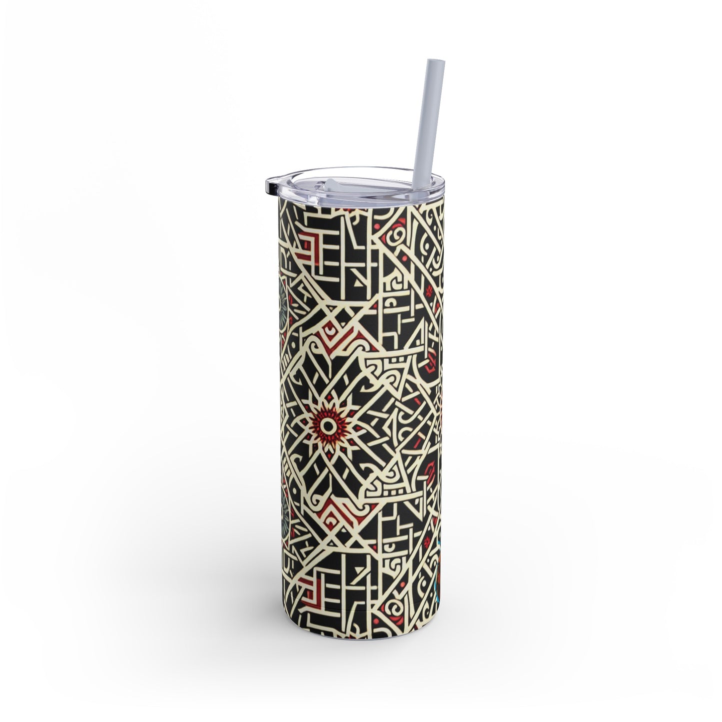 Geometric Arabesque Tumbler