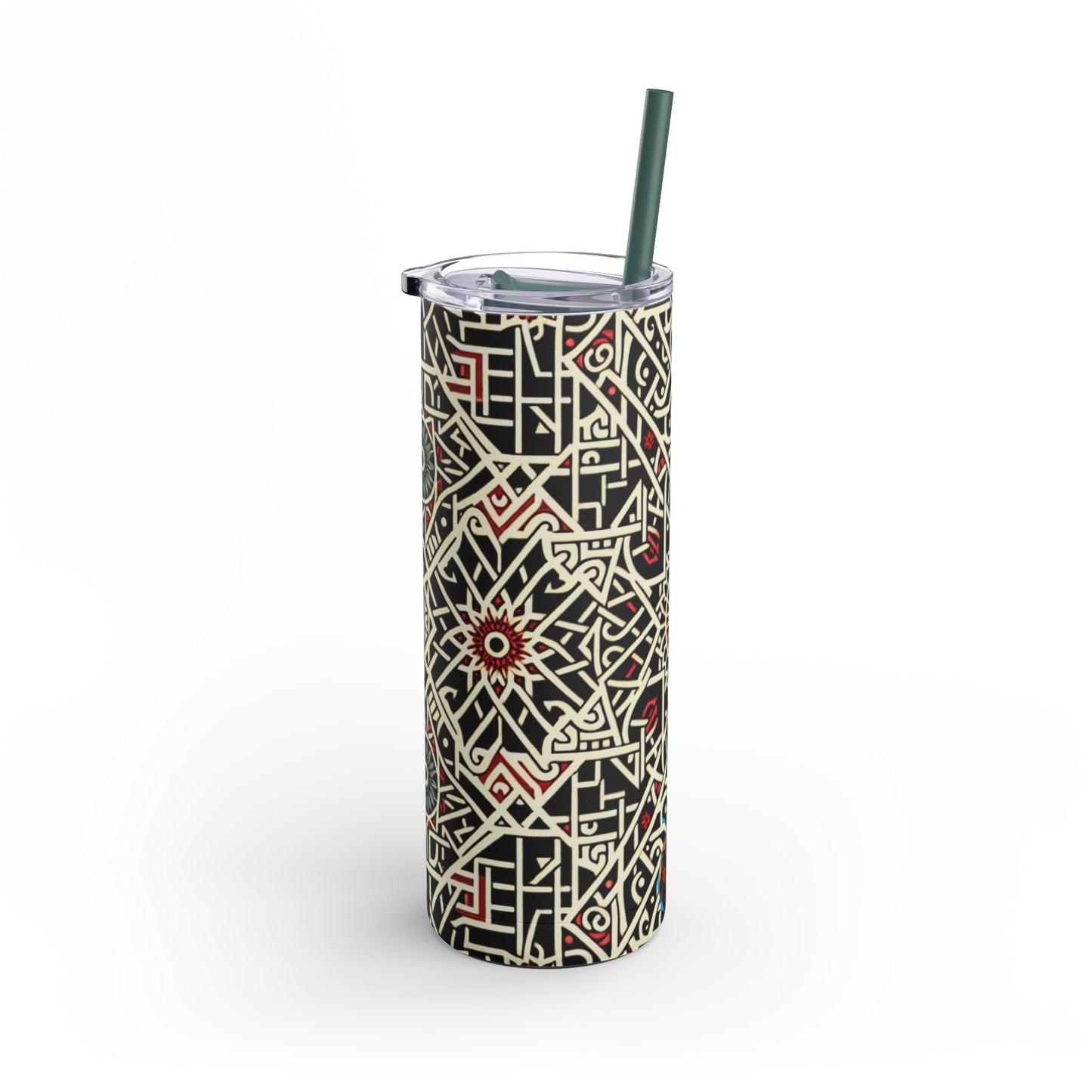 Geometric Arabesque Tumbler