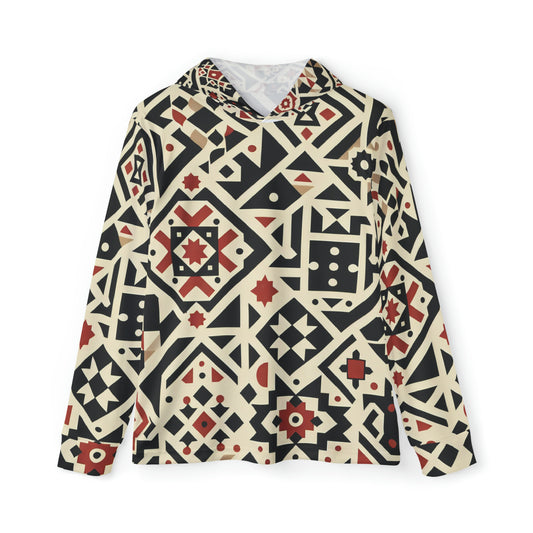 Geometric Tribal Pattern Hoodie