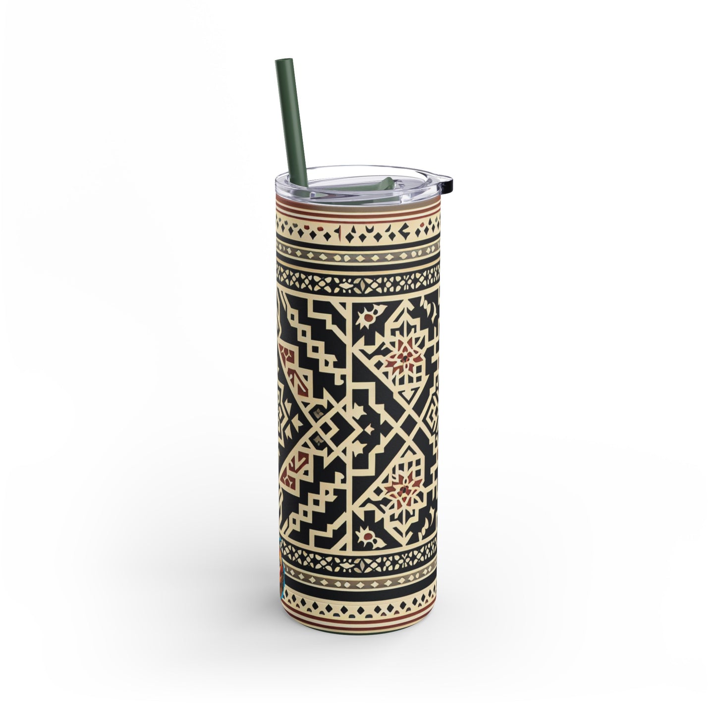 Tribal Pattern Insulated Tumbler
