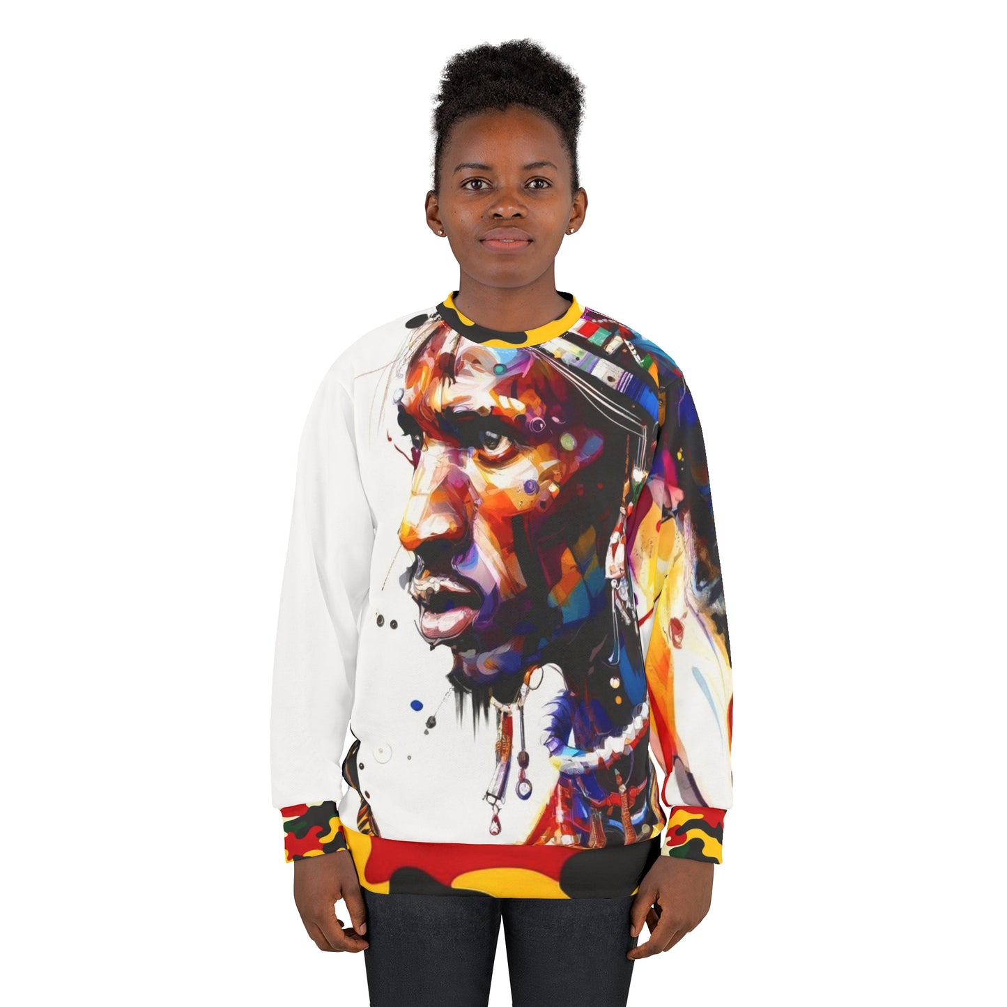 Maasai Warrior Spirit Camo Sweatshirt
