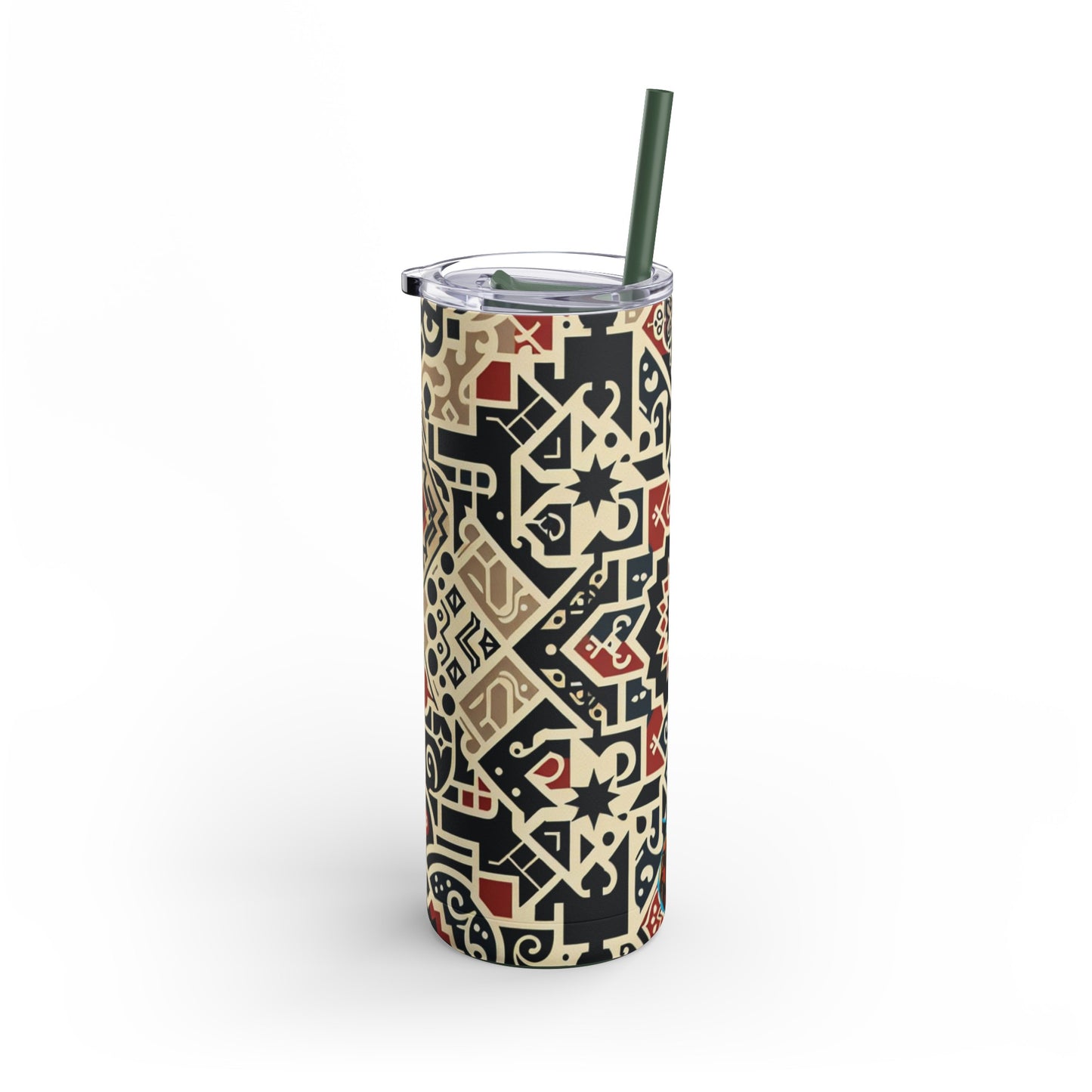 Mosaic Pattern Travel Tumbler