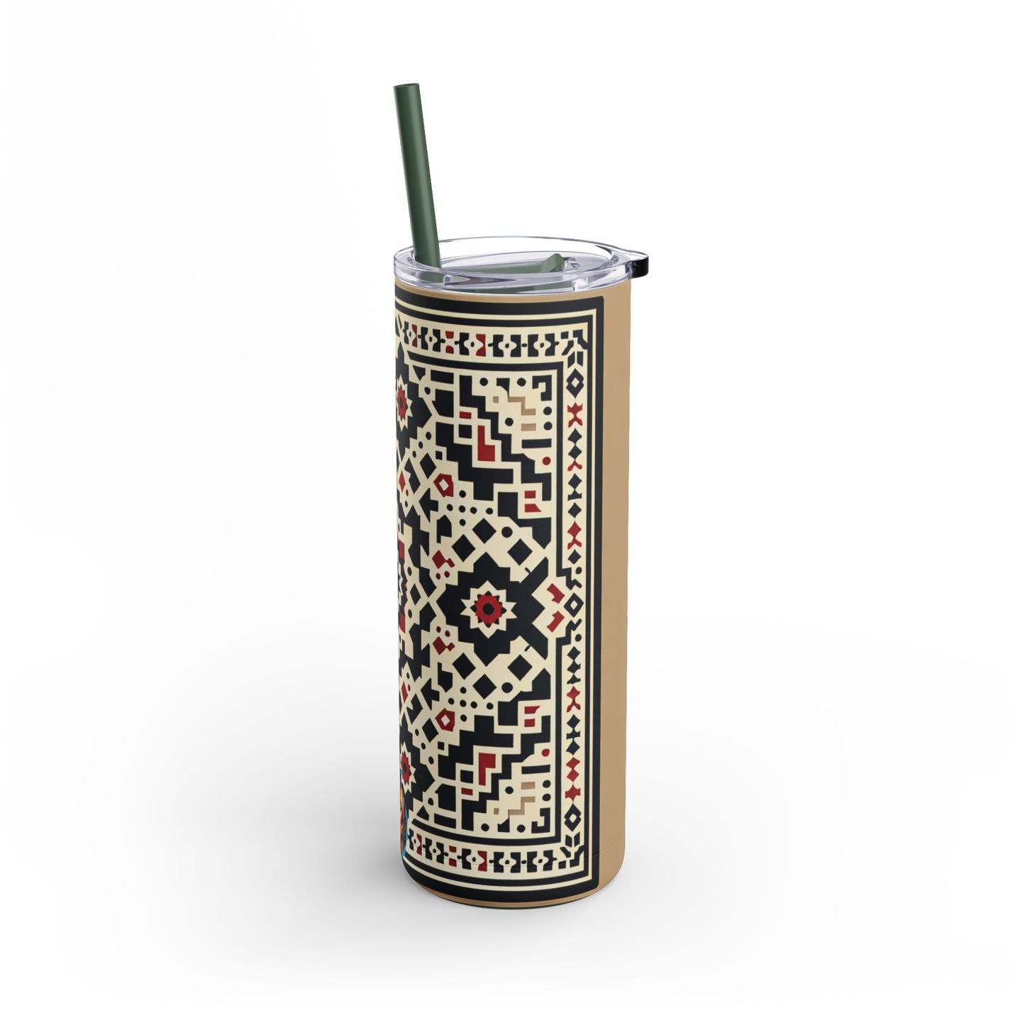 Tribal Pattern Insulated Tumbler