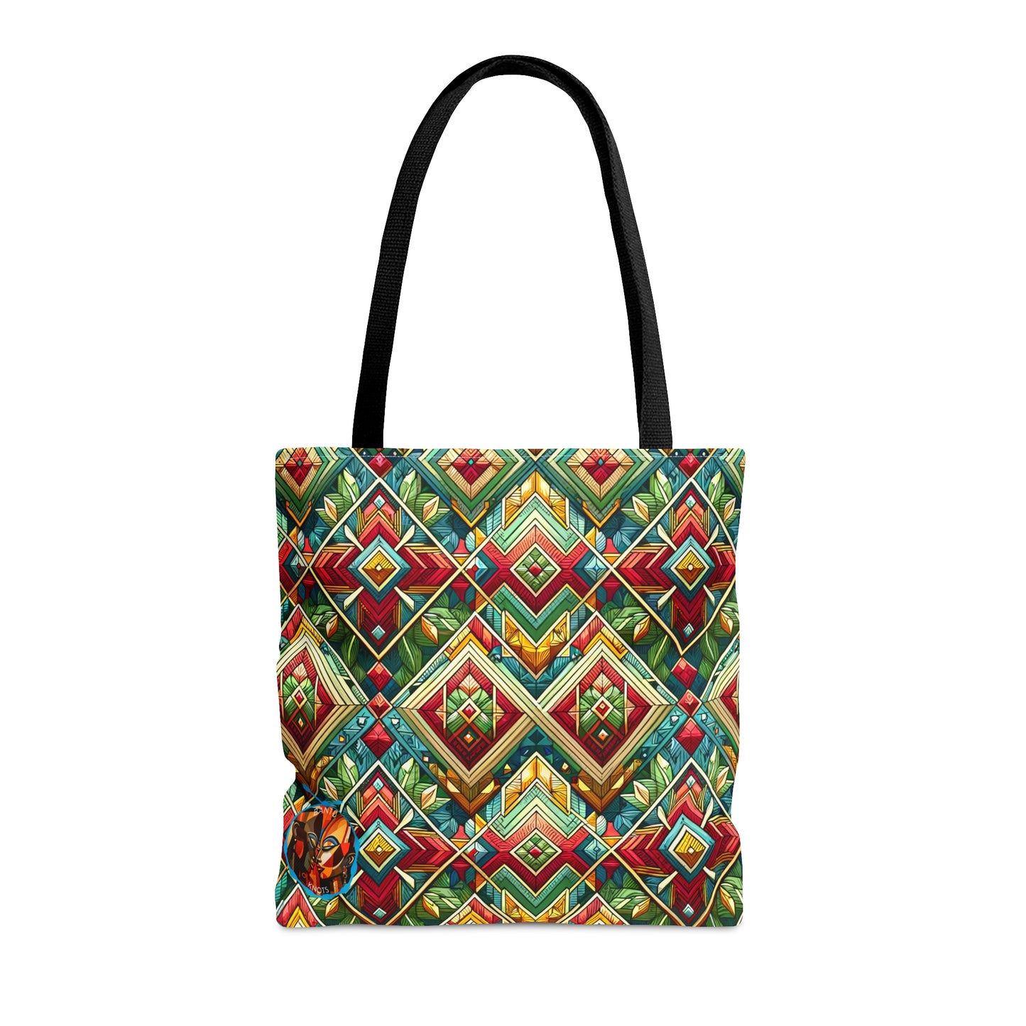 Vibrant Geometric Mosaic Tote Bag