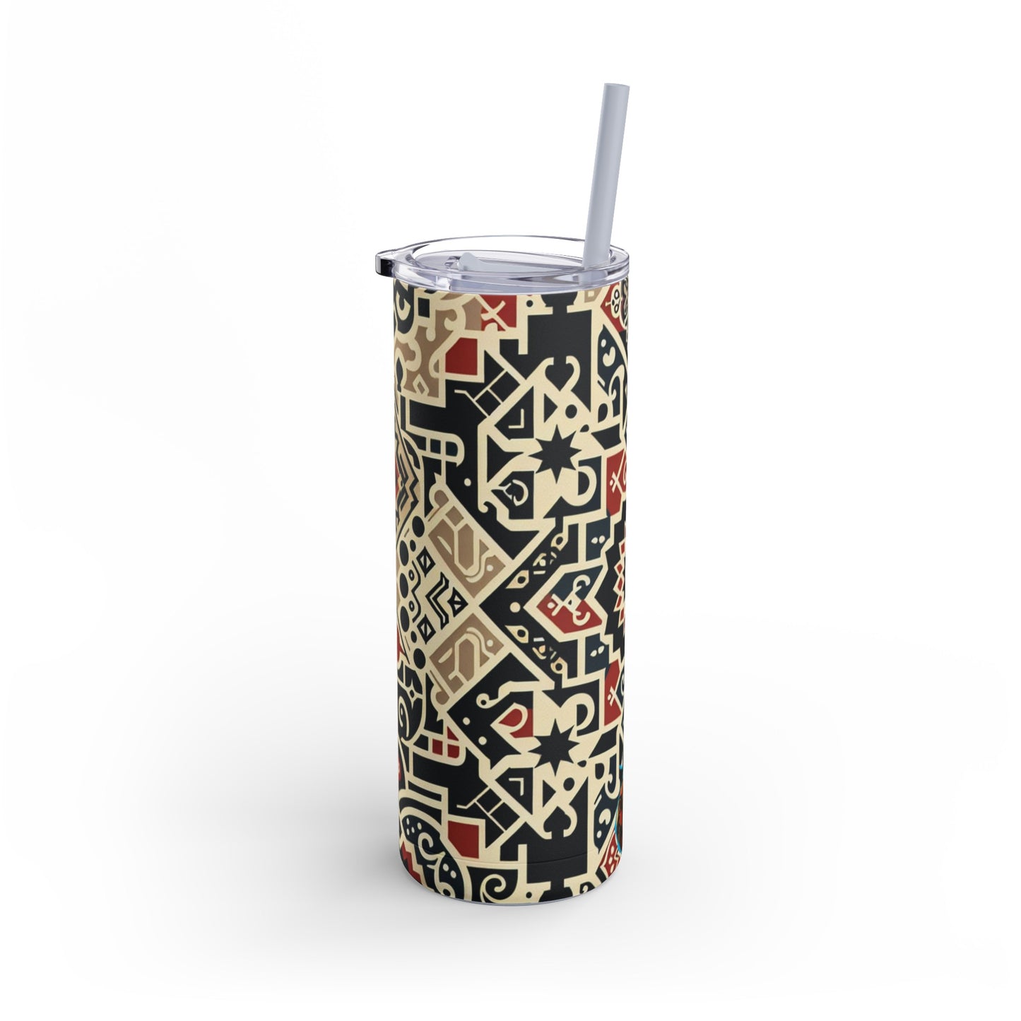 Mosaic Pattern Travel Tumbler