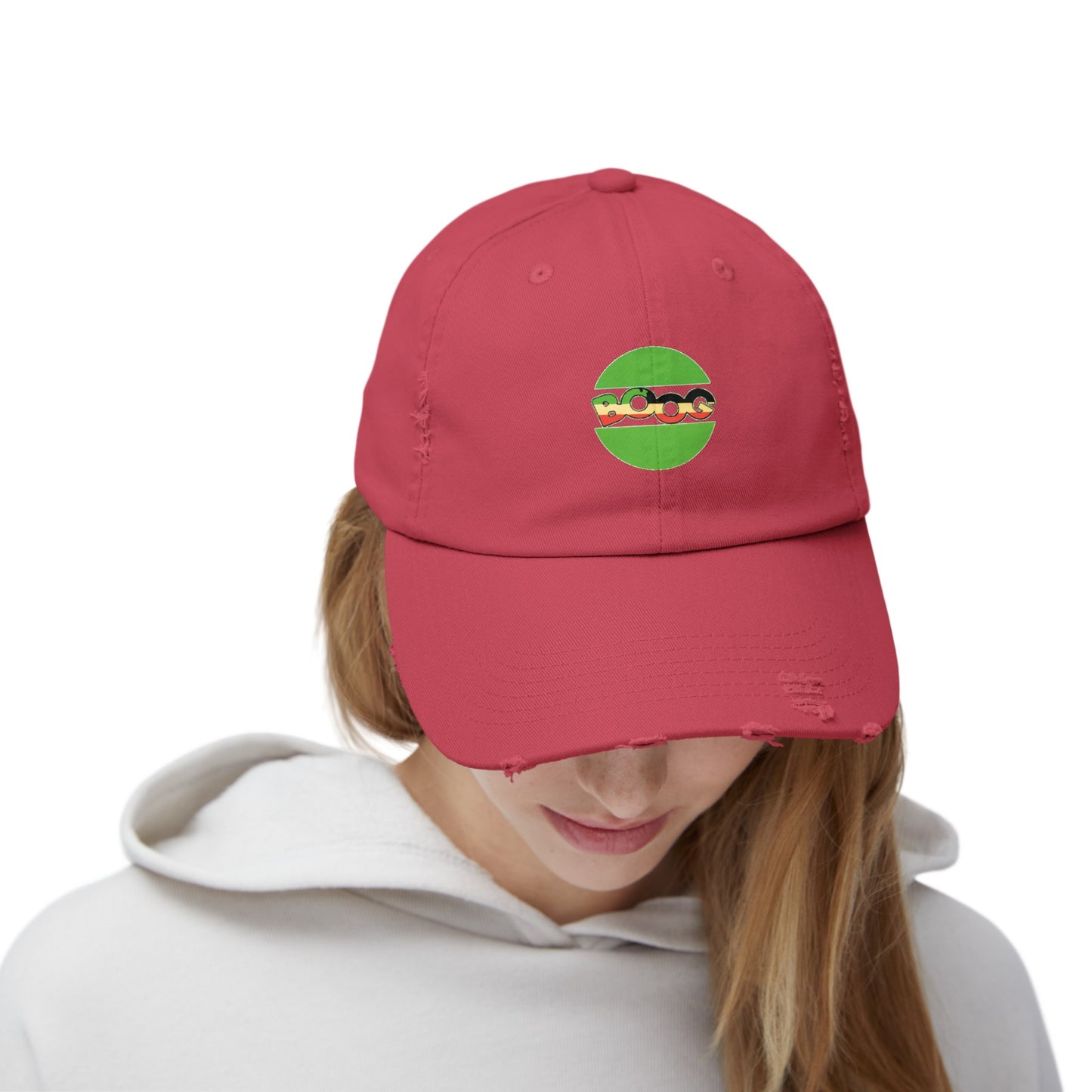 BOOG Unisex Distressed Cap