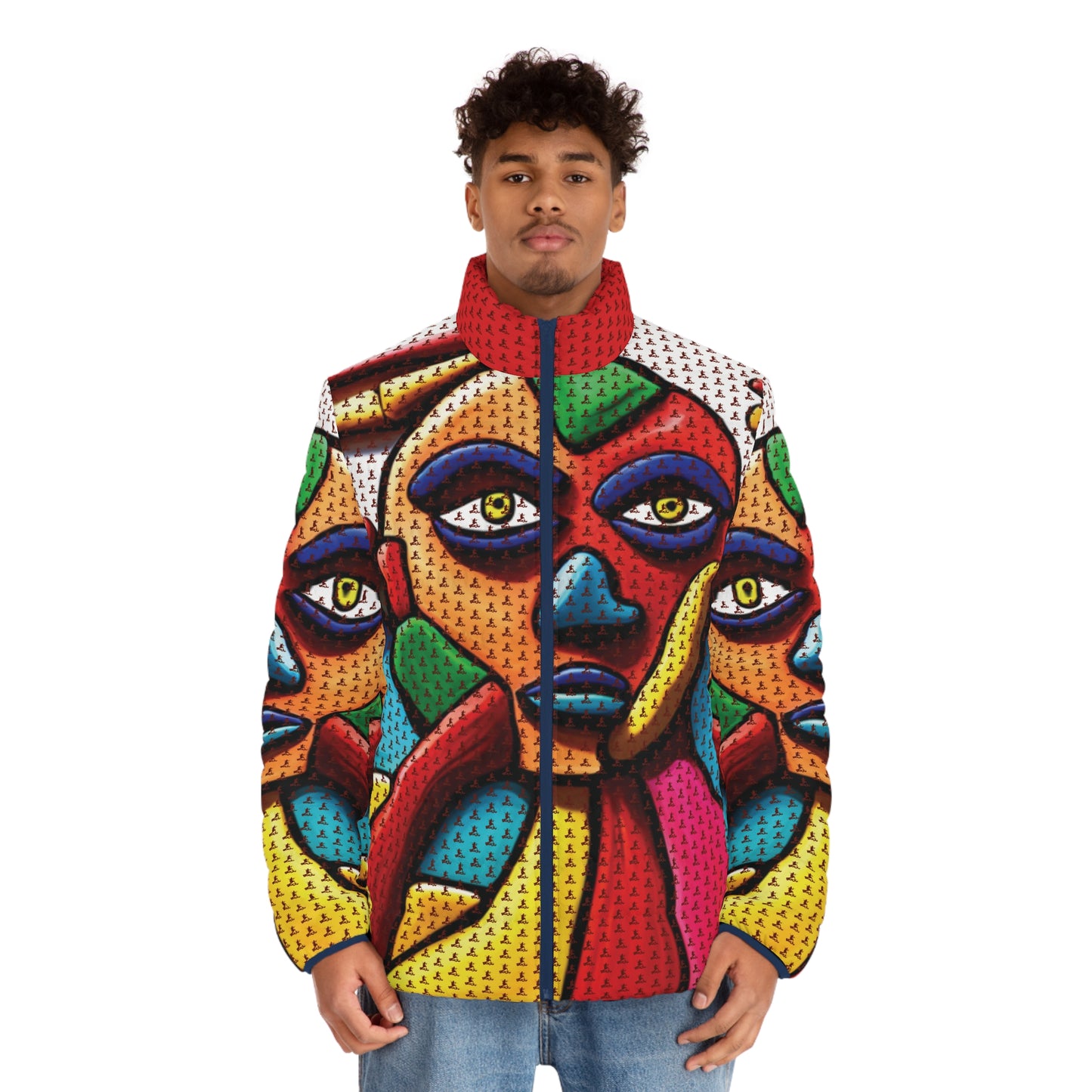 Men's Puffer Jacket - Celeste