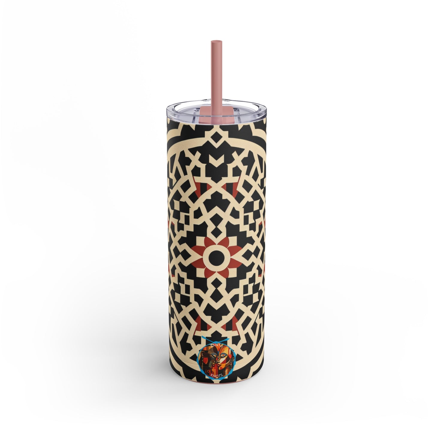 Geometric Arabesque Tumbler