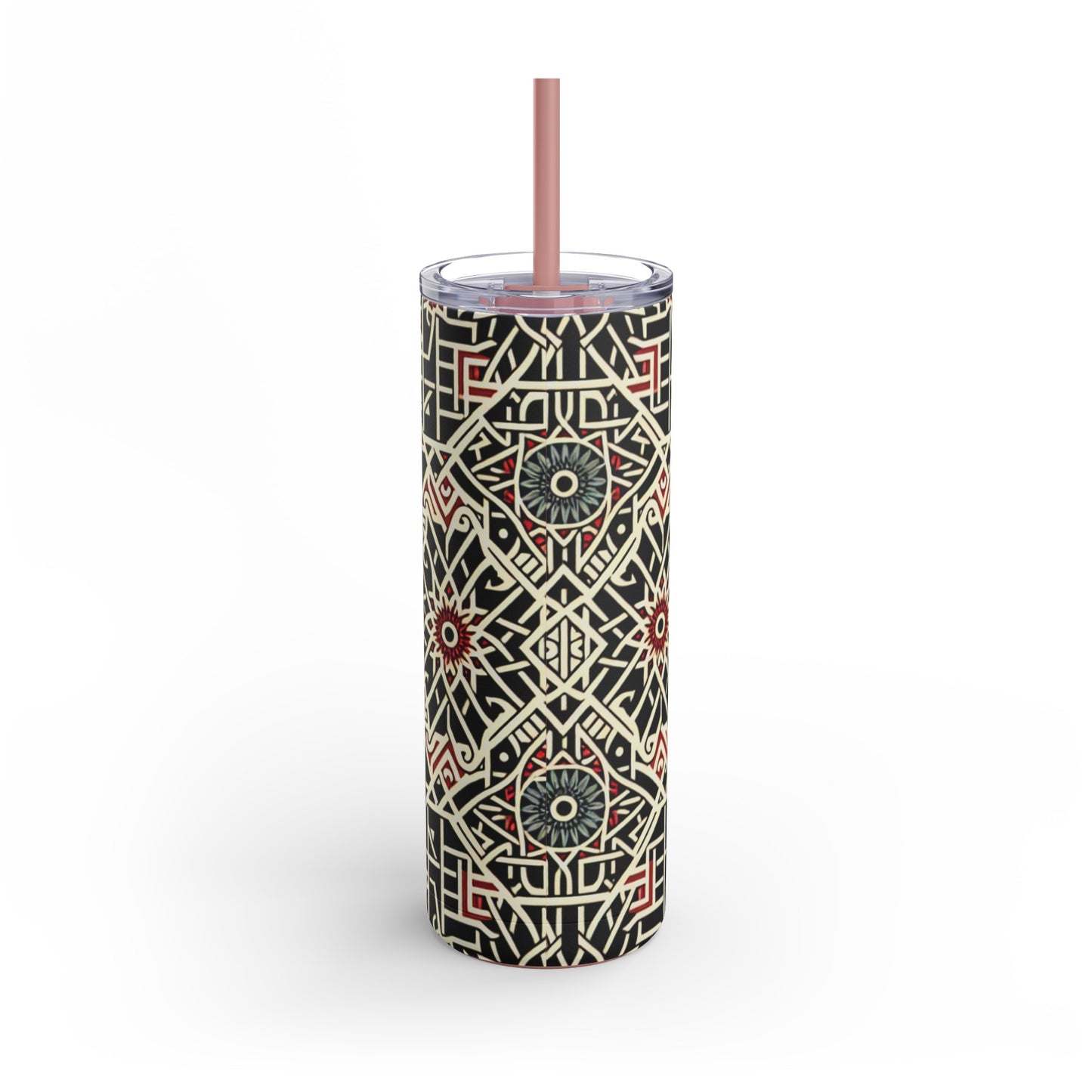 Geometric Arabesque Tumbler