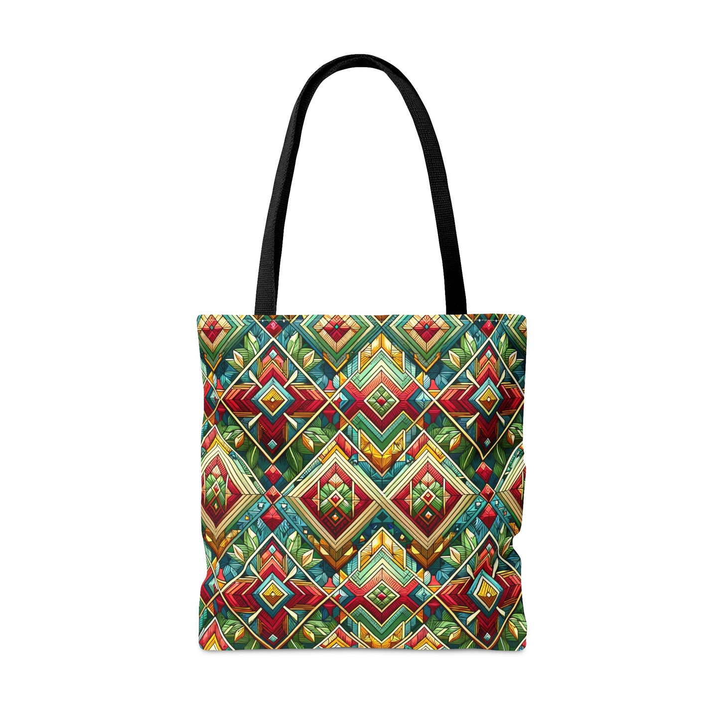 Vibrant Geometric Mosaic Tote Bag