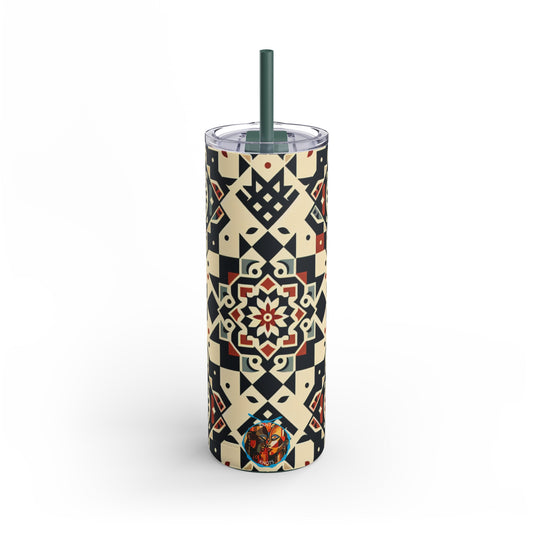 Bohemian Geometric Tumbler