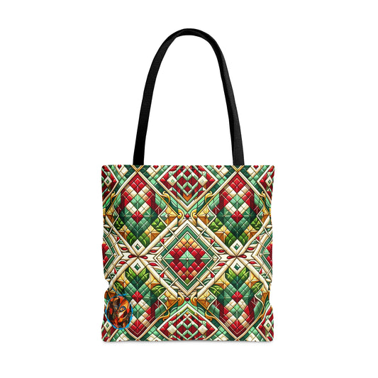Geometric Elegance Artisan Tote Bag