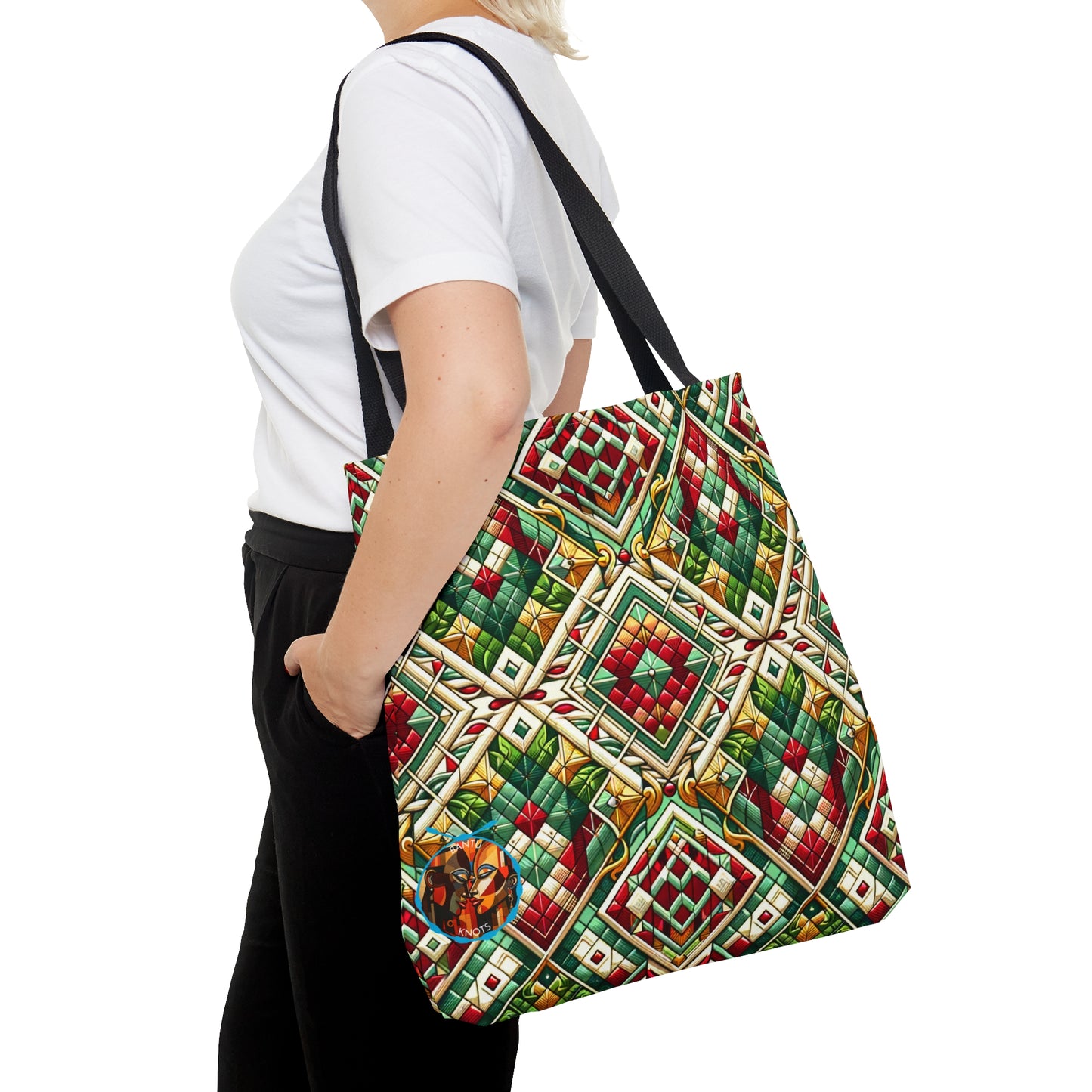Geometric Elegance Artisan Tote Bag