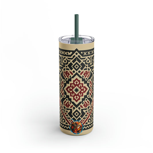 Tribal Geometric Tumbler