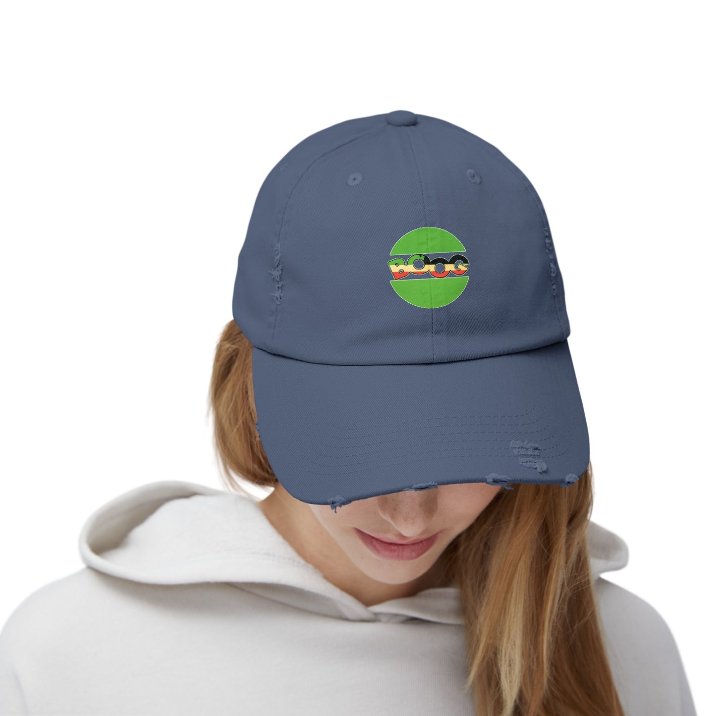 BOOG Unisex Distressed Cap