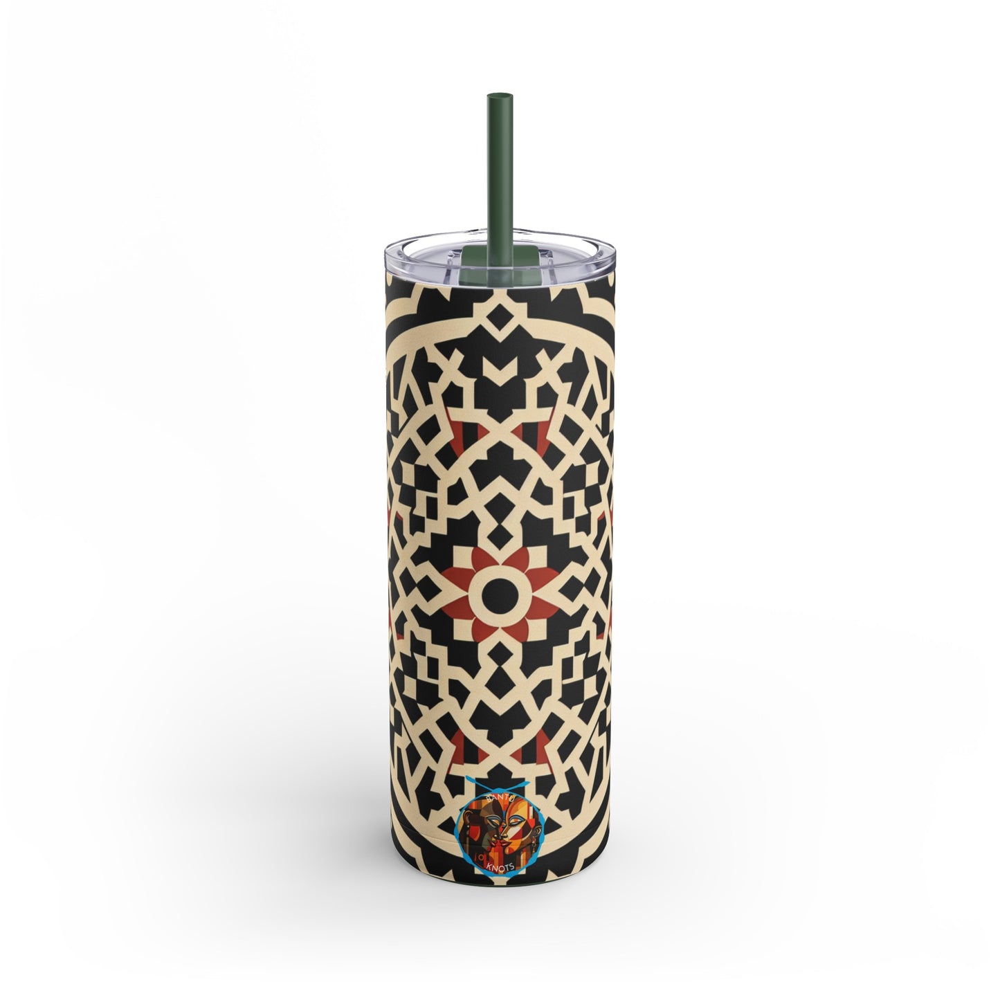 Geometric Arabesque Tumbler