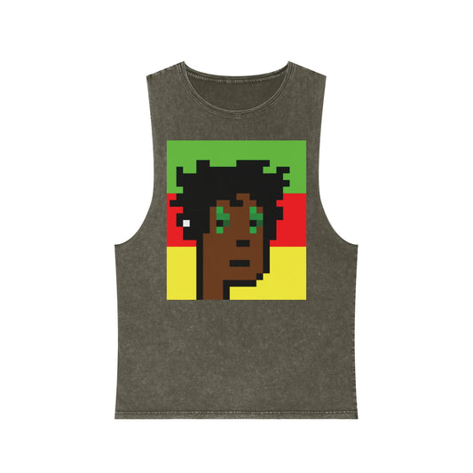 Ras Punk unisex Stonewash Tank Top