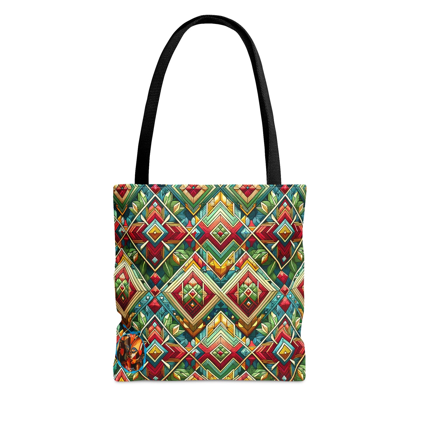 Vibrant Geometric Mosaic Tote Bag