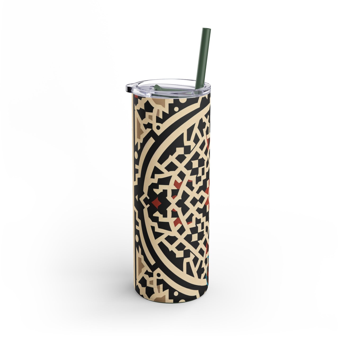 Geometric Arabesque Tumbler