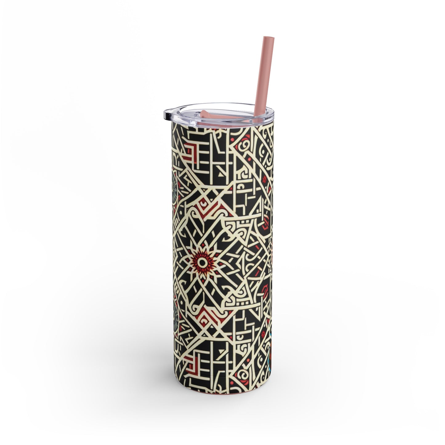 Geometric Arabesque Tumbler