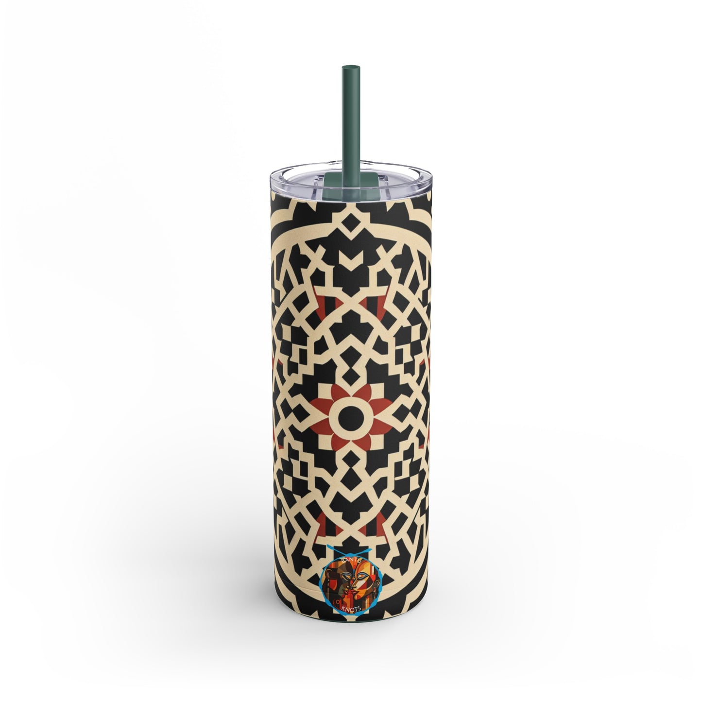 Geometric Arabesque Tumbler